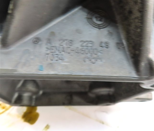Thumbnail 8: 13 MERCEDES GL450 X166 4.6L 278.928 LEFT & RIGHT ENGINE MOTOR MOUNT BRACKET SET