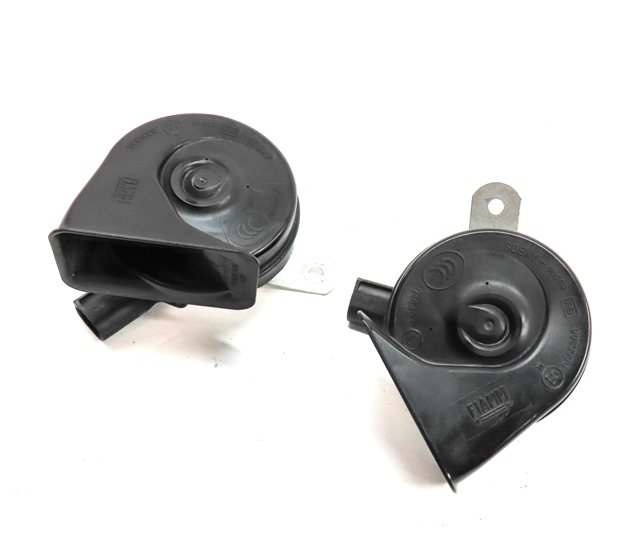 Thumbnail 1: 13-19 MERCEDES GL ML GLE GLS CLASS (W166 X166) HIGH & LOW TONE SAFETY HORN SET-2