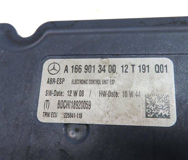 Thumbnail 8: 2012-2013 MERCEDES GL ML CLASS (W166 X166) ABS ANTI LOCK BRAKE PUMP w/ MODULE