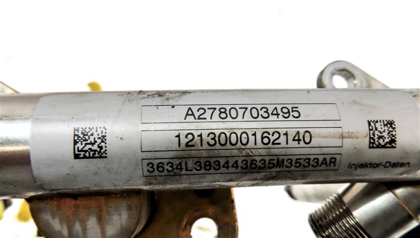 Thumbnail 6: 2013 MERCEDES GL450 (X166) 4.6L (278.928) ENGINE MOTOR FUEL INJECTOR SET w/RAILS