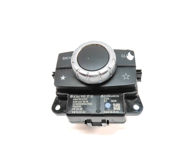 Thumbnail 2: 2012-2013 MERCEDES G550 GL350 GL450 GL550 ML350 ML550 (W166 X166) RADIO GPS KNOB