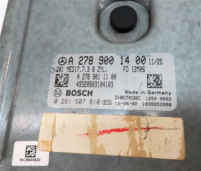 Thumbnail 3: 2013 MERCEDES GL450 GL550 GL63 ML550 ML63 (X166) 4.6L M278 ENGINE CONTROL MODULE