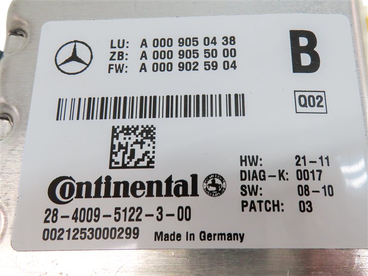 Thumbnail 5: 13-14 MERCEDES GL ML (W166 X166) FRONT LANE DEPARTURE KEEP ASSIST CAMERA MODULE
