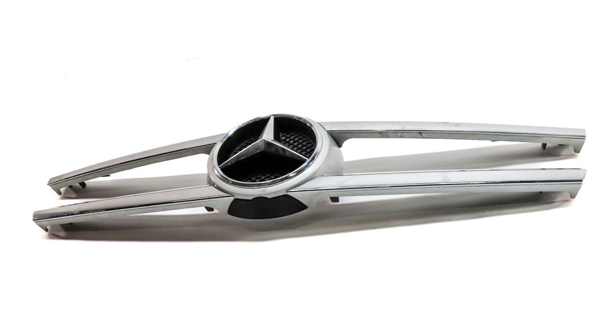Thumbnail 2: 2013-2016 MERCEDES GL350 GL450 (X166) FRONT UPPER CENTER HOOD GRILLE TRIM