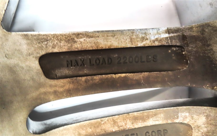 Thumbnail 14: 13 MERCEDES GL450 (X166) 22X9.5 LEXANI ADVOCATE CHROME 6 DOUBLE SPOKE WHEEL RIM