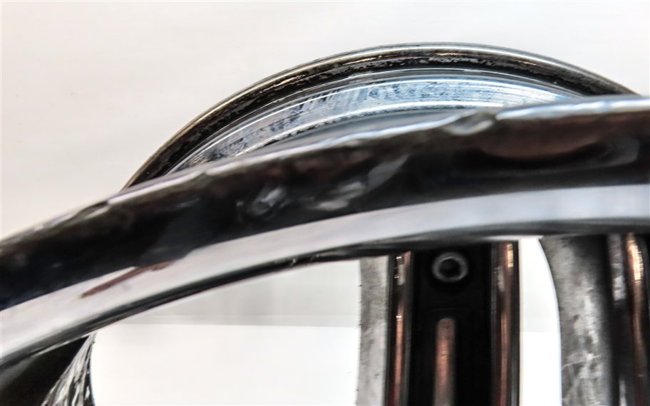 Thumbnail 3: 13 MERCEDES GL450 (X166) 22X9.5 LEXANI ADVOCATE CHROME 6 DOUBLE SPOKE WHEEL RIM
