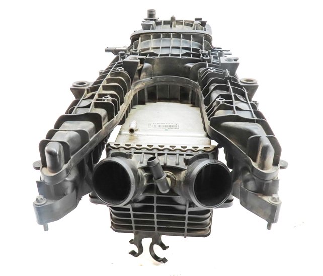 Thumbnail 2: 11-20 MERCEDES E GL ML S W212 W166 W221 X166 4.6L INTAKE MANIFOLD w/ INTERCOOLER