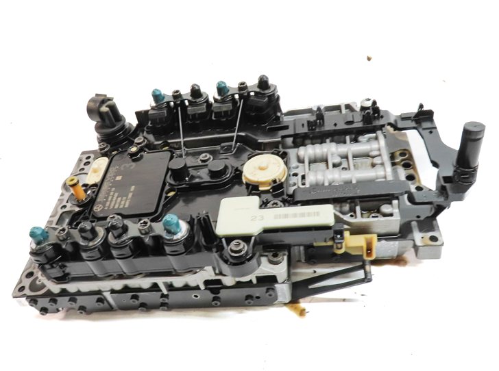 Thumbnail 2: 13 MERCEDES GL ML W166 X166 722.9 AUTO TRANSMISSION VALVE BODY w/CONDUCTOR PLATE