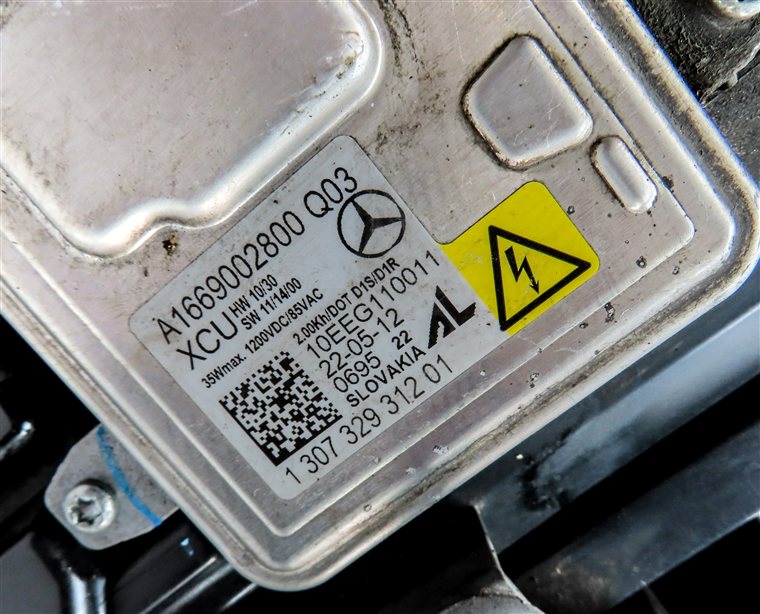 Thumbnail 7: 13-15 MERCEDES GL X166 FRONT LEFT DRIVER XENON NIGHT VISION HEADLIGHT LIGHT LAMP