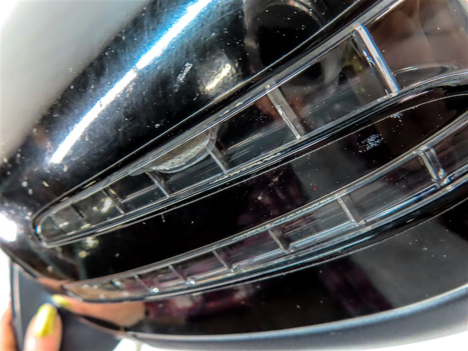 Thumbnail 10: 12-16 MERCEDES GL450 GL550 ML350 (W166 X166) LEFT BLIND SPOT MIRROR (Black)