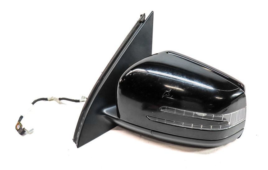 Thumbnail 6: 12-16 MERCEDES GL450 GL550 ML350 (W166 X166) LEFT BLIND SPOT MIRROR (Black)