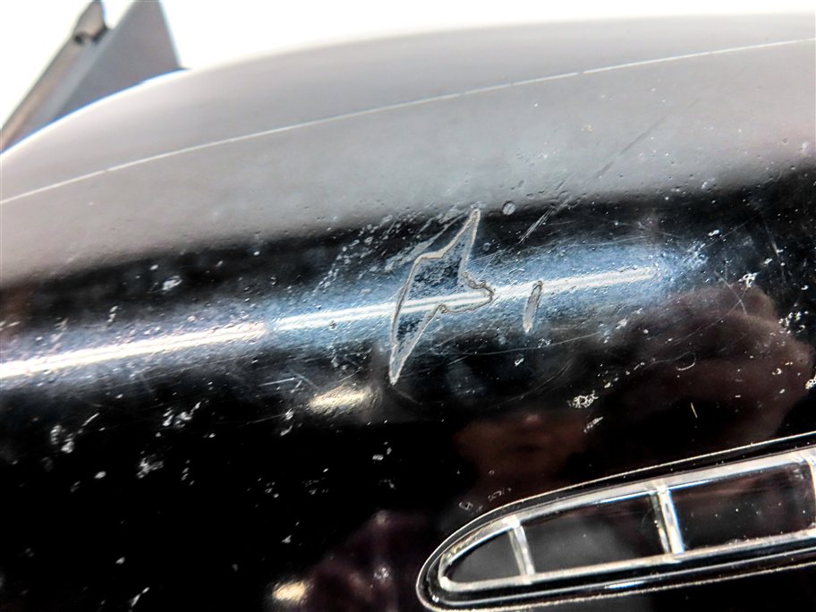 Thumbnail 9: 12-16 MERCEDES GL450 GL550 ML350 (W166 X166) LEFT BLIND SPOT MIRROR (Black)