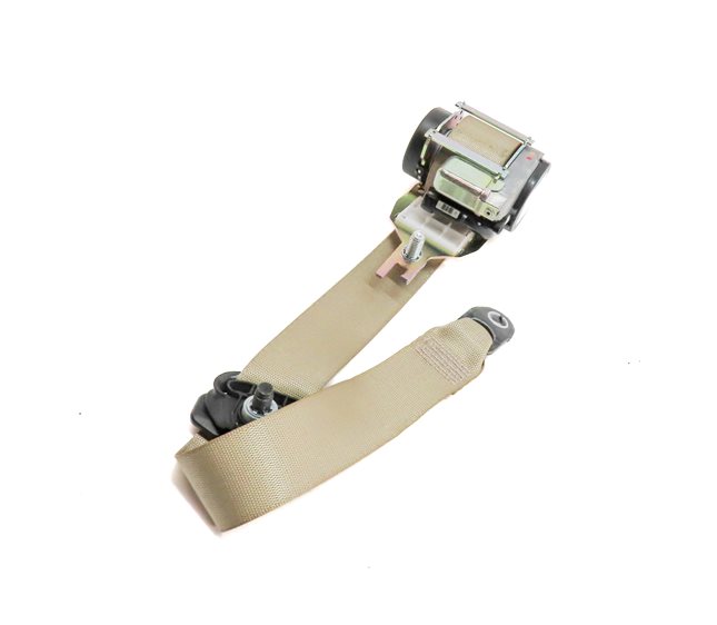 2016 MERCEDES GL450 (X166) REAR 2ND ROW LEFT SEAT SEATBELT RETRACTOR (Beige)