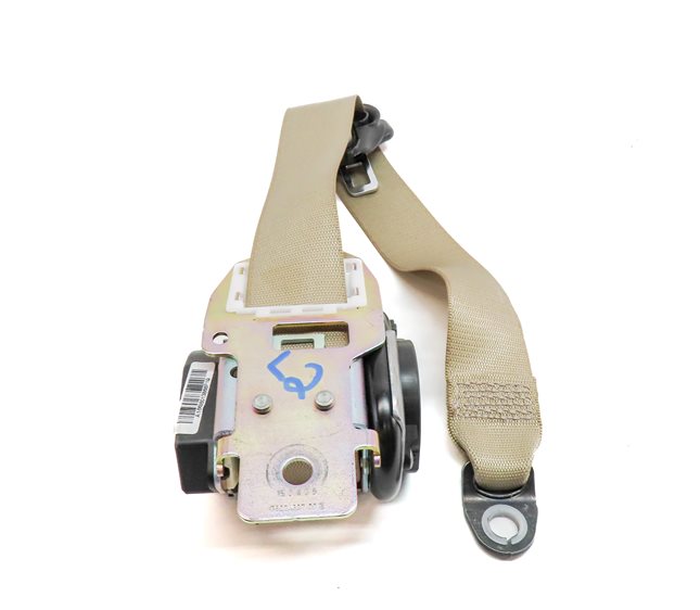 Thumbnail 4: 2016 MERCEDES GL450 (X166) REAR 2ND ROW LEFT SEAT SEATBELT RETRACTOR (Beige)