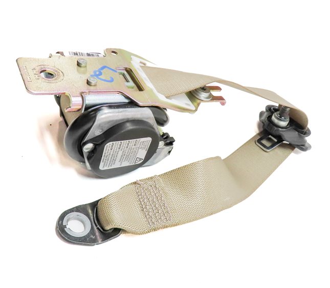 Thumbnail 5: 2016 MERCEDES GL450 (X166) REAR 2ND ROW LEFT SEAT SEATBELT RETRACTOR (Beige)