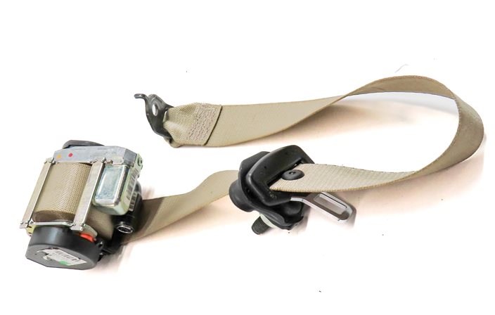 Thumbnail 3: 2016 MERCEDES GL450 (X166) REAR 3RD ROW RIGHT SEAT SEATBELT RETRACTOR (Beige)