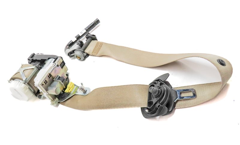 Thumbnail 3: 12-16 MERCEDES GL CLASS W166 X166 FRONT LEFT DRIVER SEATBELT RETRACTOR (Beige)