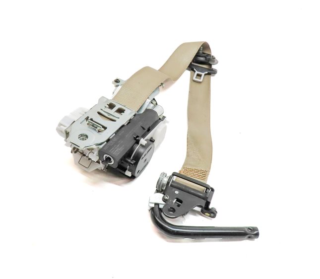 Thumbnail 4: 12-16 MERCEDES GL CLASS W166 X166 FRONT LEFT DRIVER SEATBELT RETRACTOR (Beige)