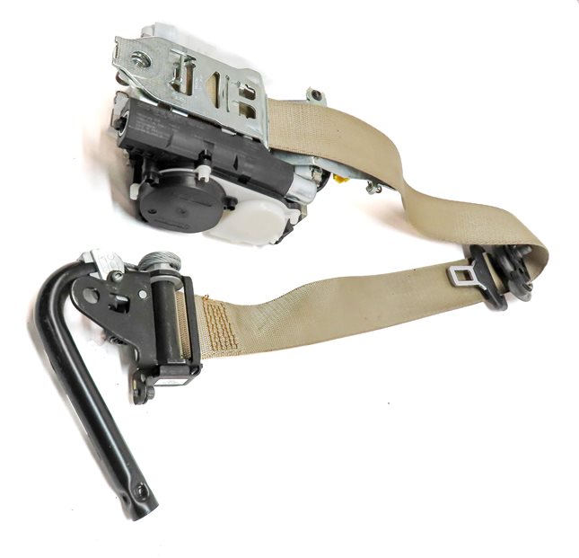 Thumbnail 5: 12-16 MERCEDES GL CLASS W166 X166 FRONT LEFT DRIVER SEATBELT RETRACTOR (Beige)