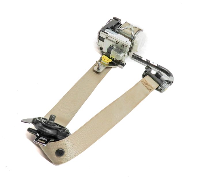 12-16 MERCEDES GL CLASS (X166) FRONT RIGHT PASSENGER SEATBELT RETRACTOR (Beige)