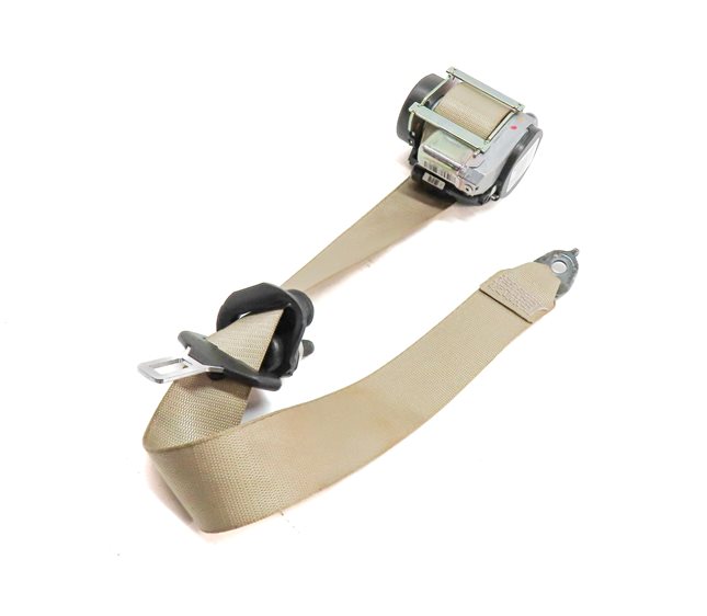 2016 MERCEDES GL450 (X166) REAR 3RD ROW LEFT SEAT SEATBELT RETRACTOR (Beige)