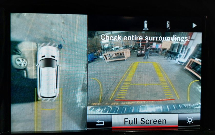 Thumbnail 2: 13-16 MERCEDES GL GLK ML SL W166 W231 X166 X204 TRUNK HANDLE w/ REARVIEW CAMERA