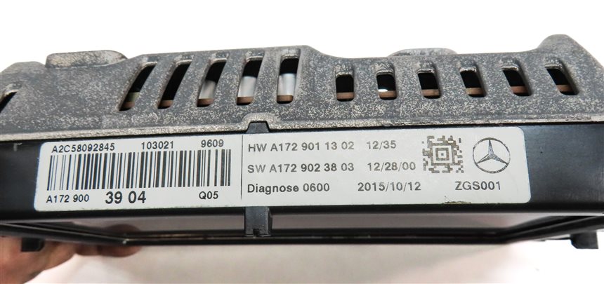 Thumbnail 6: 15-16 MERCEDES GL350 GL450 GL550 (X166) FRONT GPS NAVIGATION DISPLAY SCREEN 7"