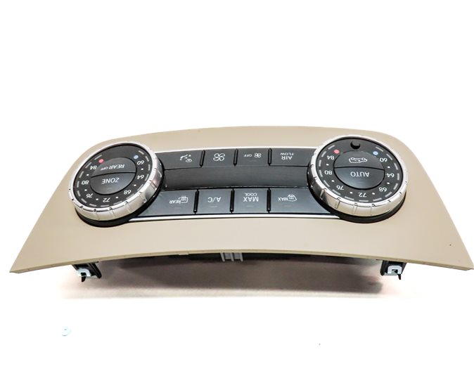 Thumbnail 3: 14-19 MERCEDES GL GLS (X166 W166) FRONT HEATER AC CLIMATE CONTROL & TRIM (BEIGE)