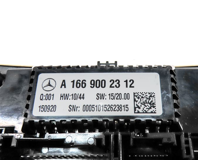 Thumbnail 5: 14-19 MERCEDES GL GLS (X166 W166) FRONT HEATER AC CLIMATE CONTROL & TRIM (BEIGE)