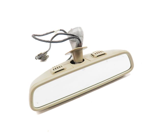 Thumbnail 1: 12-16 MERCEDES GL ML CLASS (W166 X166) AUTODIM HOMELINK REARVIEW MIRROR (Beige)