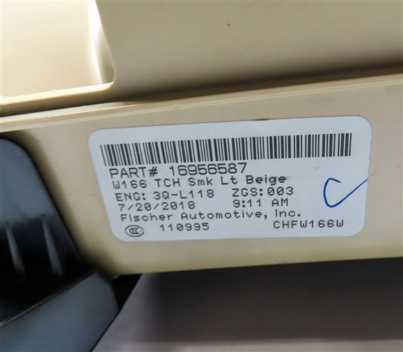 Thumbnail 12: 2016 MERCEDES GL450 (X166) FRONT CENTER CONSOLE HEATED COOLED CUPHOLDER (BEIGE)