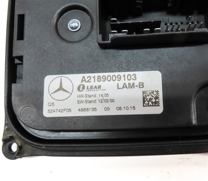Thumbnail 7: 16 MERCEDES GL450 (X166) FRONT LEFT DRIVER DAYTIME RUNNING LIGHT CONTROL MODULE