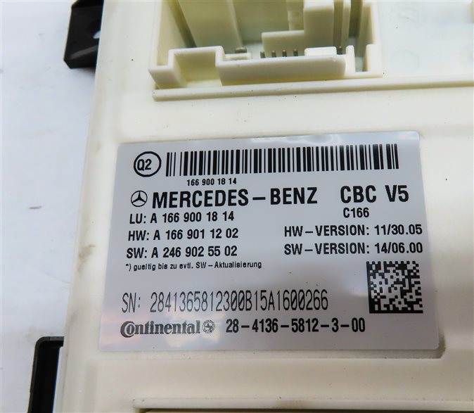 Thumbnail 5: 14-16 MERCEDES GL ML (W166 X166) FRONT SIGNAL ACQUISITION CONTROL MODULE SAM