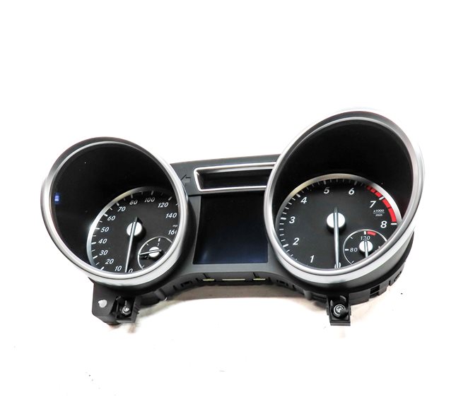 Thumbnail 3: 15-16 MERCEDES GL450 GL550 (X166) SPEEDOMETER INSTRUMENT GAUGE CLUSTER (110k)