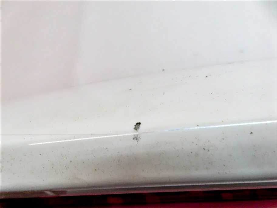 Thumbnail 12: 2013-2019 MERCEDES GL GLS (W166 X166) REAR TRUNK UPPER SPOILER WING TRIM (White)