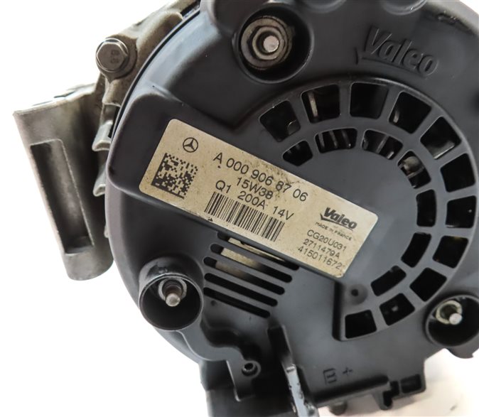 Thumbnail 7: 15-23 MERCEDES C E GL GLC GLE CLS CLASS 200 AMP ALTERNATOR GENERATOR CHARGER