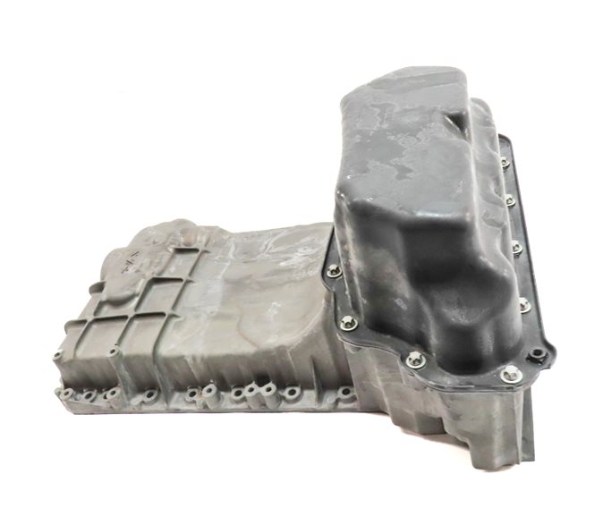 Thumbnail 2: 12-19 MERCEDES GL GLE GLS ML (W166 W292 X166) 3.5L UPPER & LOWER ENGINE OIL PAN