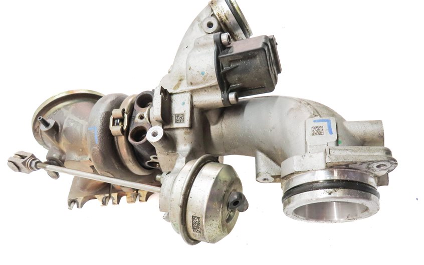 Thumbnail 5: 15-20 MERCEDES C E GL GLE GLS ML S SLC (W166 X166) 3.0L M276 LEFT TURBOCHARGER