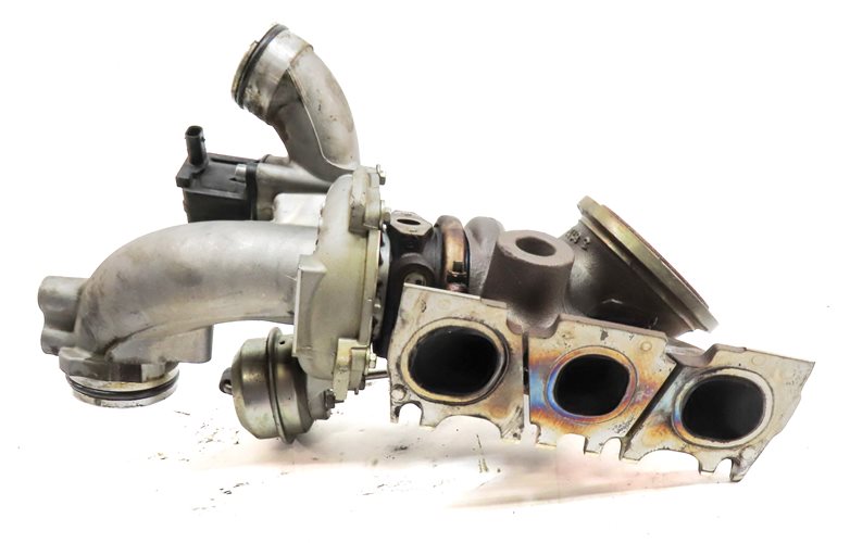 Thumbnail 7: 15-20 MERCEDES C E GL GLE GLS ML S SLC (W166 X166) 3.0L M276 LEFT TURBOCHARGER