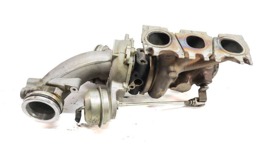 Thumbnail 8: 15-20 MERCEDES C E GL GLE GLS ML S SLC (W166 X166) 3.0L M276 LEFT TURBOCHARGER