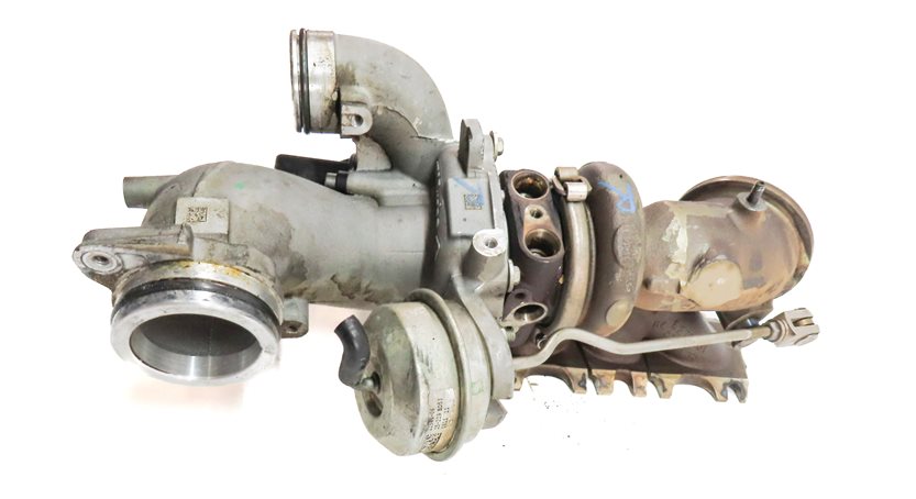 Thumbnail 3: 15-20 MERCEDES C E GL GLE GLS ML S SLC (W166 X166) 3.0L M276 RIGHT TURBOCHARGER