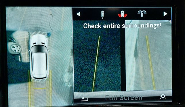 Thumbnail 3: 13-16 MERCEDES GL350 GL450 GL550 X166 RIGHT PASSENGER CAMERA DOOR MIRROR (White)