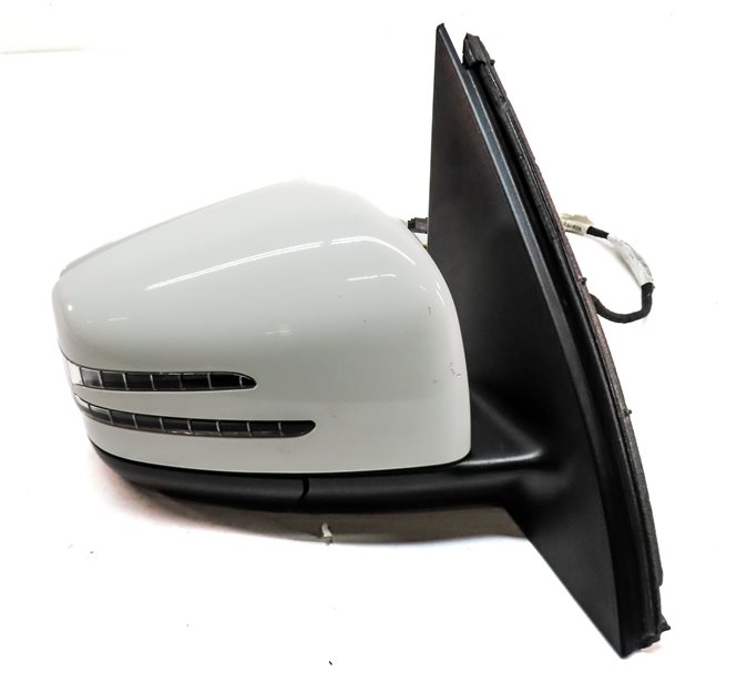 Thumbnail 7: 13-16 MERCEDES GL350 GL450 GL550 X166 RIGHT PASSENGER CAMERA DOOR MIRROR (White)