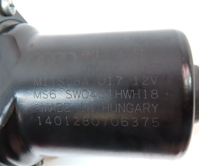 Thumbnail 6: 2009-2016 AUDI A4 S4 ALLROAD (B8 8K) FRONT WINDSHIELD WIPER MOTOR