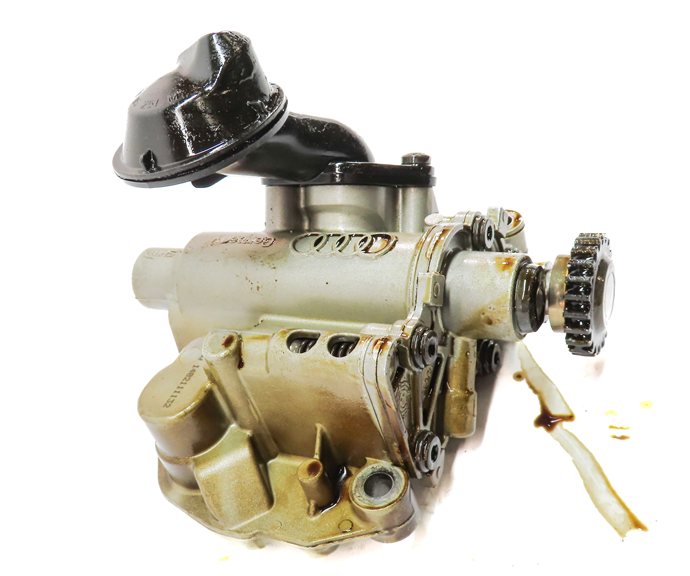 Thumbnail 4: 2014 AUDI A4 ALLROAD (B8) 2.0L (CPMB) ENGINE MOTOR OIL FLUID PUMP w/PICK UP TUBE