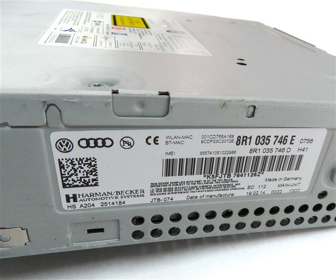 Thumbnail 5: 2014 AUDI A4 ALLROAD WAGON (B8) RADIO STEREO MMI CD DVD SD MULTIMEDIA PLAYER