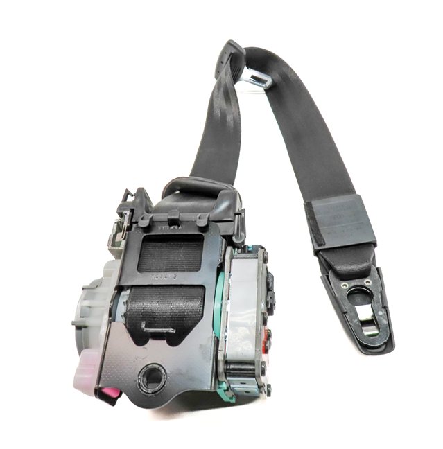 Thumbnail 4: 13-16 AUDI ALLROAD WAGON B8 FRONT RIGHT PASSENGER SEAT SEATBELT RETRACTOR(Black)