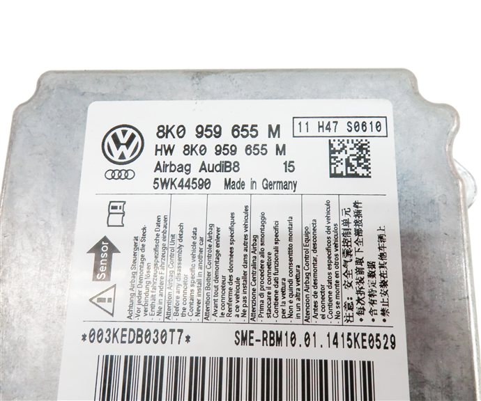 Thumbnail 3: 2014 AUDI A4 ALLROAD WAGON (B8) SAFTEY RESTRAINT IMPACT COLLISION CONTROL MODULE