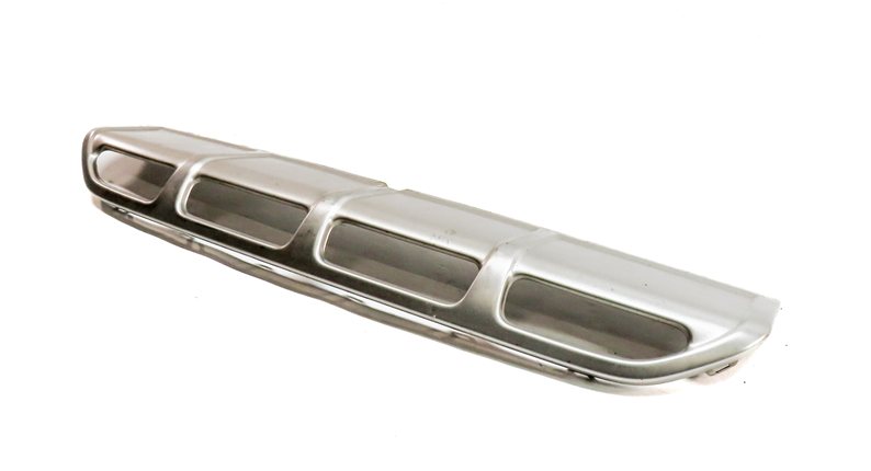 2014 AUDI A4 ALLROAD WAGON (B8) FRONT LOWER BUMPER SKID TRIM VALANCE (CHROME)