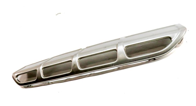 Thumbnail 2: 2014 AUDI A4 ALLROAD WAGON (B8) FRONT LOWER BUMPER SKID TRIM VALANCE (CHROME)
